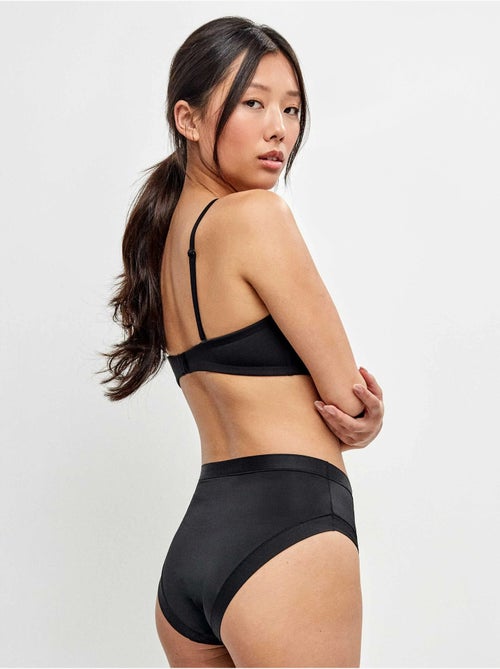 Culotte haute en microfibre - Kiabi