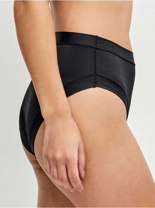 Culotte haute en microfibre - Kiabi