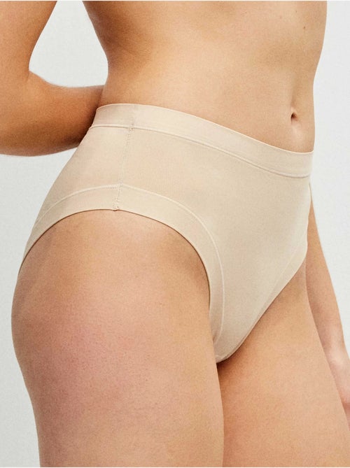 Culotte haute en microfibre - Kiabi