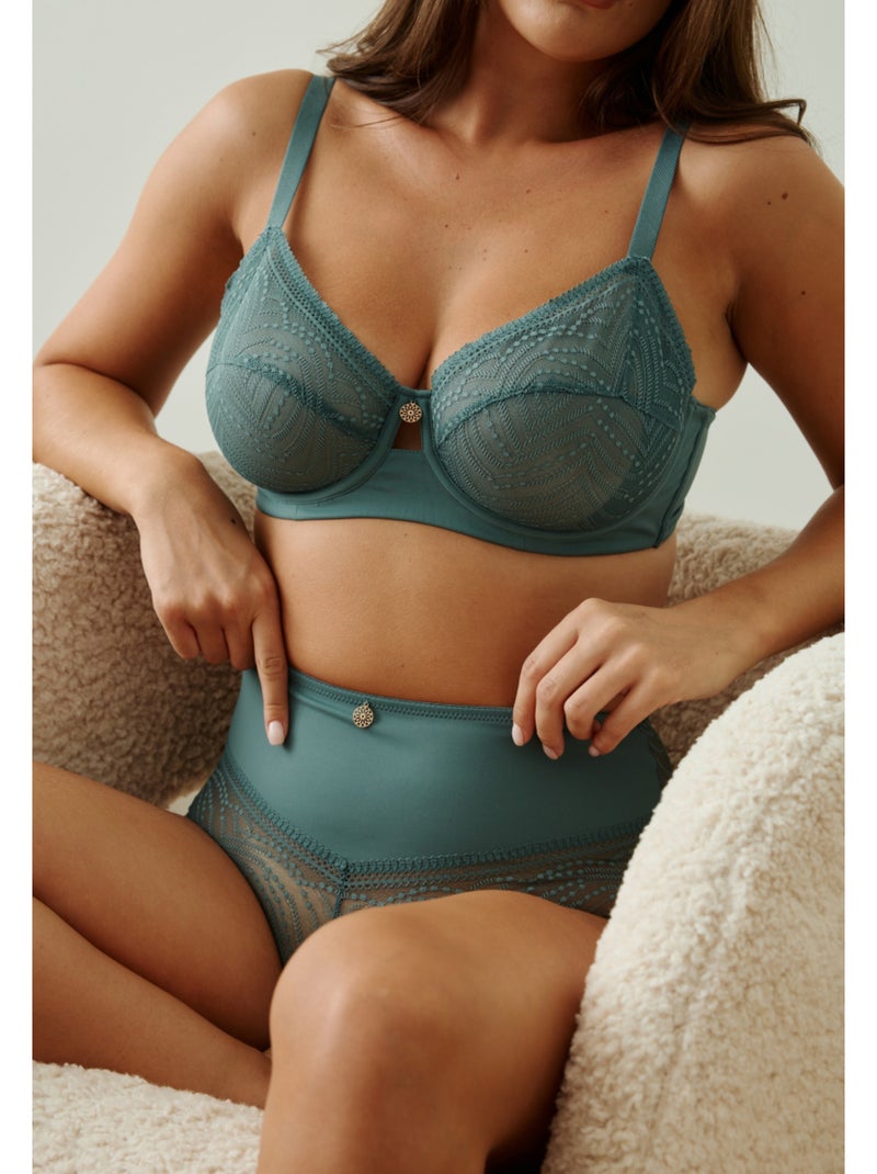 Culotte haute eole Vert - Kiabi
