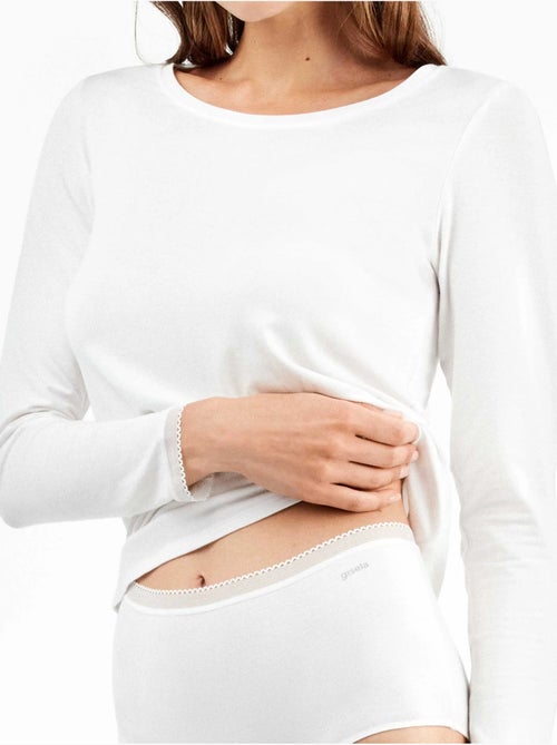 Culotte haute extra-plate en modal lenzing - Kiabi