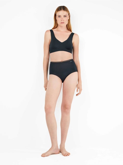 Culotte haute extra-plate en modal lenzing - Kiabi