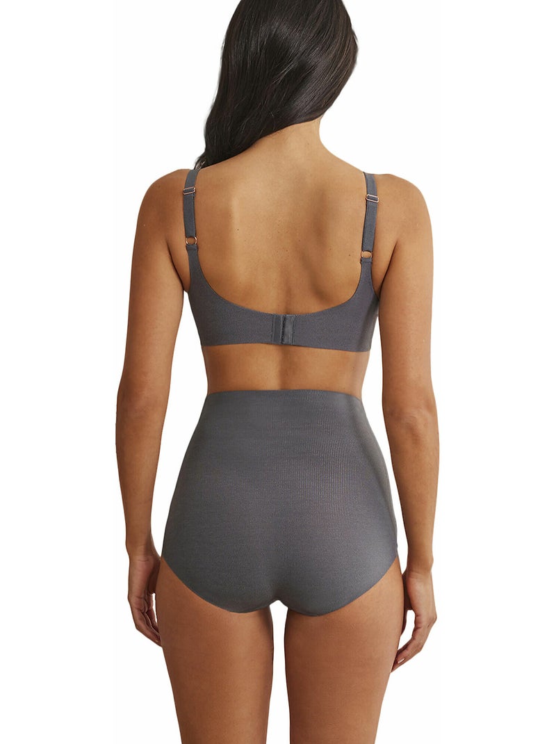 Culotte haute gainante one Gris - Kiabi