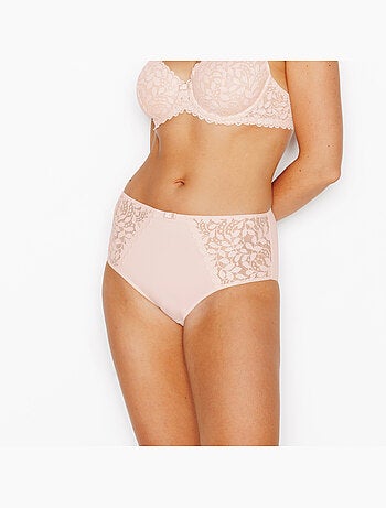 Culotte haute micro dentelle sublime - rougegorge lingerie