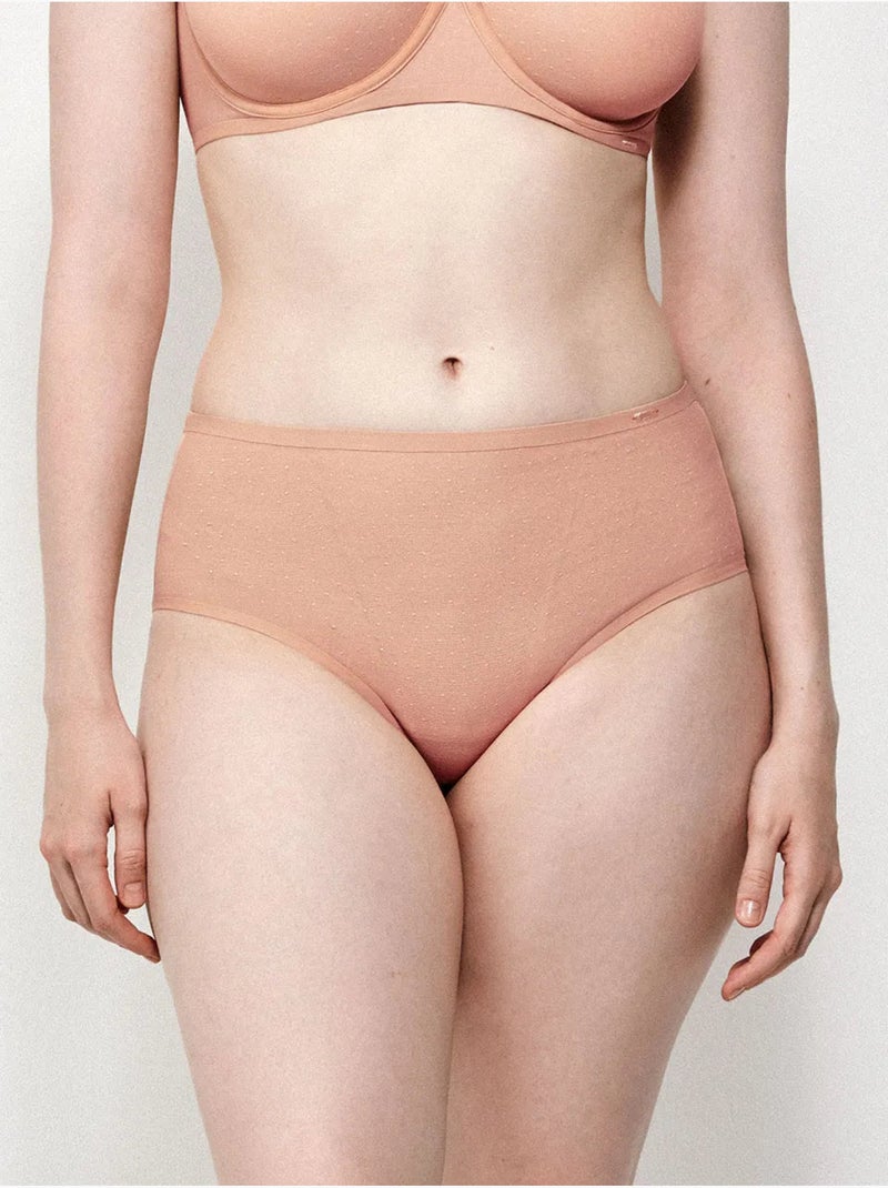 Culotte haute Rose - Kiabi