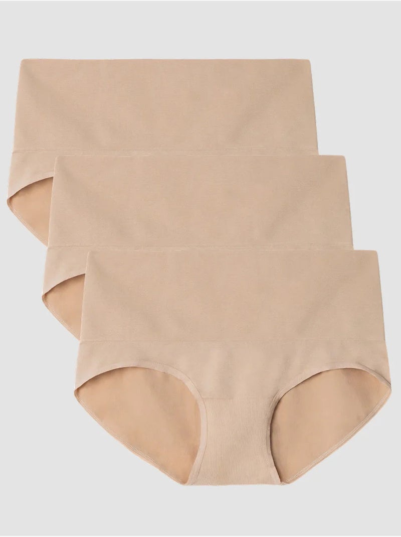 Culotte haute sans couture Rose - Kiabi