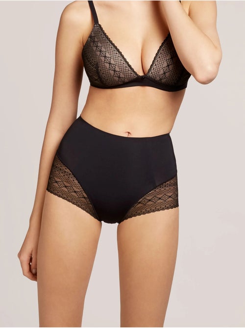 Culotte haute sculptante effet ventre plat - Kiabi