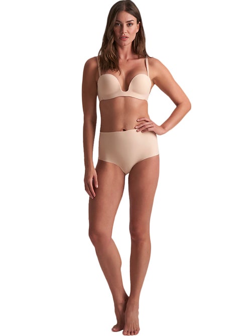 Culotte hauteur moyenne à dos bas shapewear - Kiabi Culotte hauteur moyenne à dos bas shapewear - Kiabi