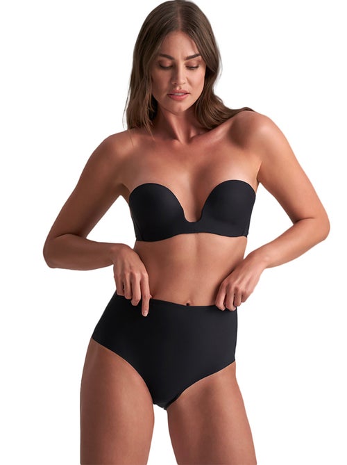 Culotte hauteur moyenne à dos bas shapewear - Kiabi Culotte hauteur moyenne à dos bas shapewear - Kiabi