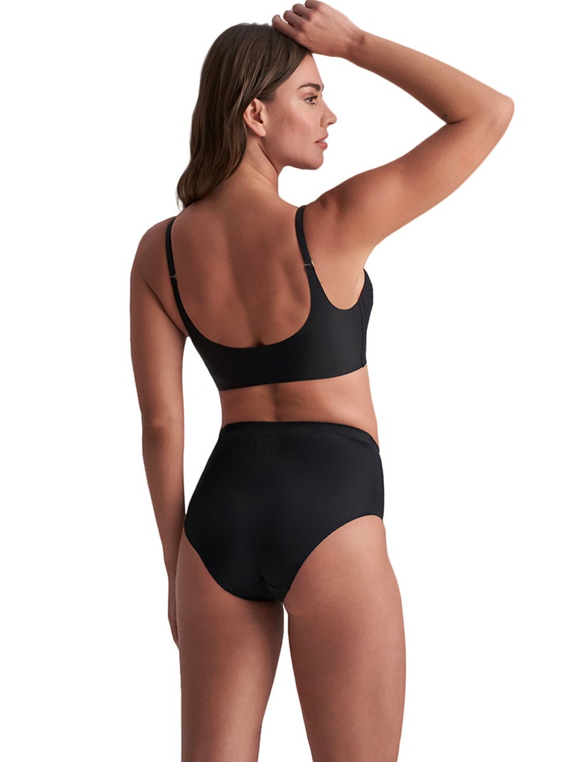Culotte hauteur moyenne invisible Noir - Kiabi