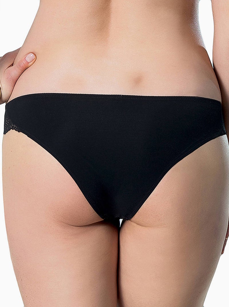 Culotte honeymoon Noir - Kiabi