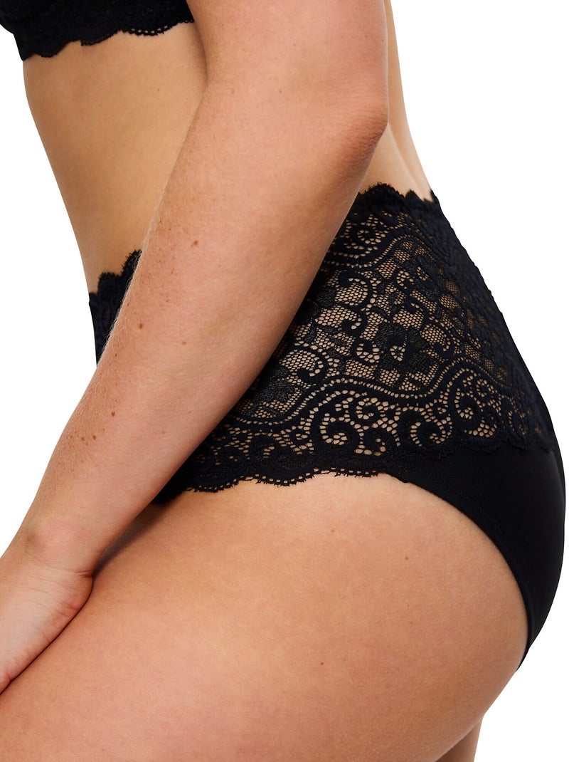 Culotte maxi amourette Noir - Kiabi