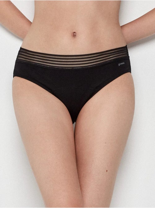 Culotte menstruel en tissu absorption moyenne - Kiabi