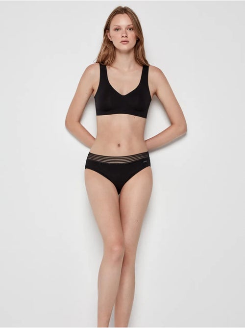 Culotte menstruel en tissu absorption moyenne - Kiabi