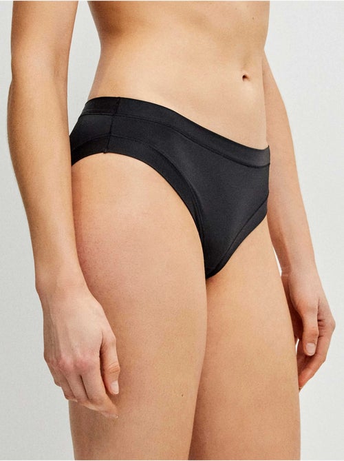 Culotte midi en microfibre - Kiabi