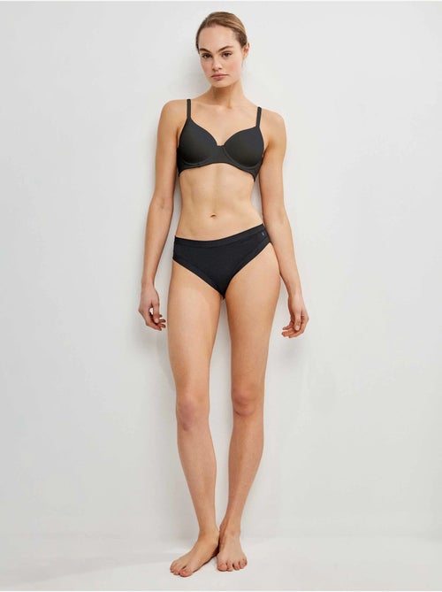 Culotte midi en microfibre - Kiabi