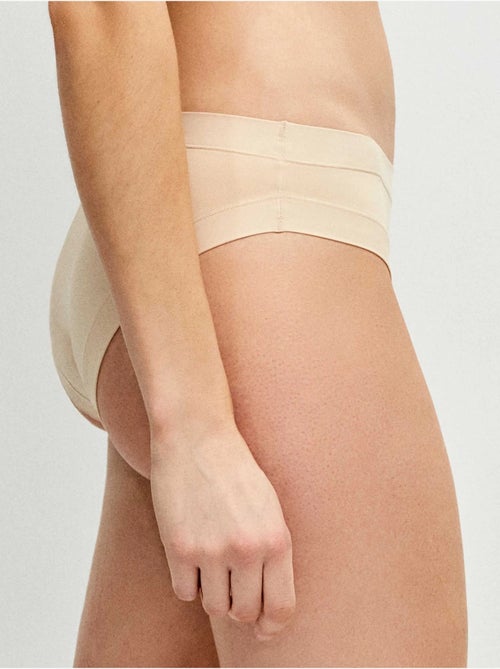 Culotte midi en microfibre - Kiabi