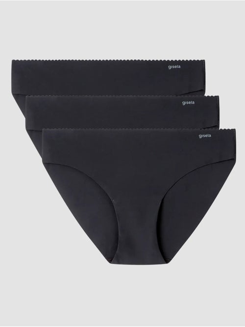 Culotte midi invisible en tissu microfibre - Kiabi