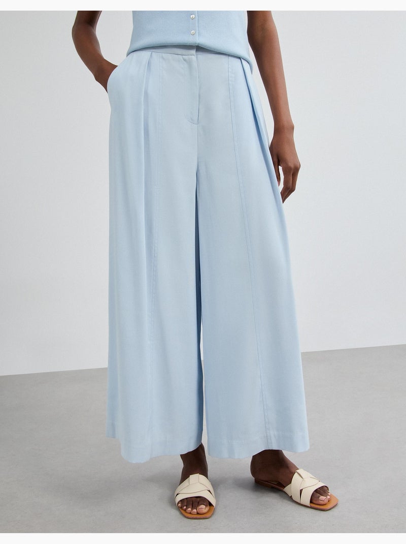 Culotte pants, mo fashion Bleu - Kiabi