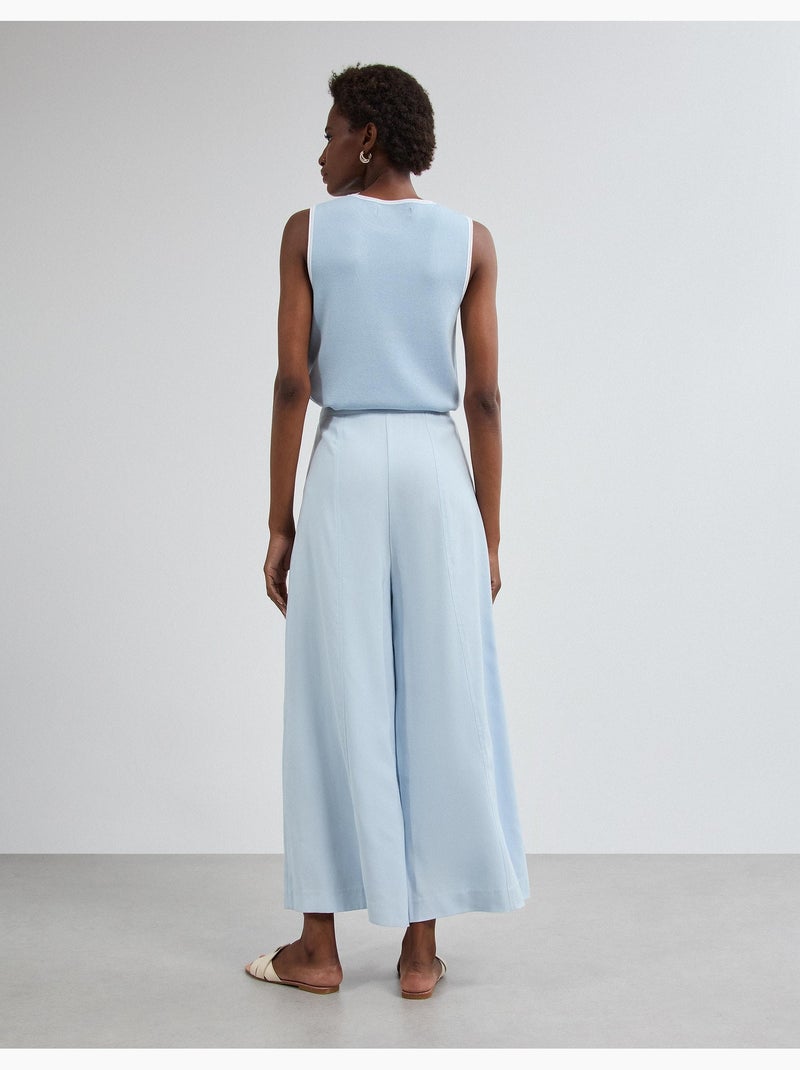 Culotte pants, mo fashion Bleu - Kiabi