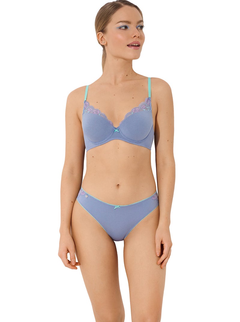 Culotte rainbow Bleu - Kiabi