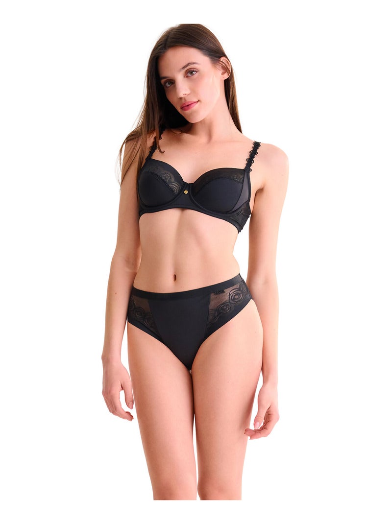 Culotte ruby Noir - Kiabi