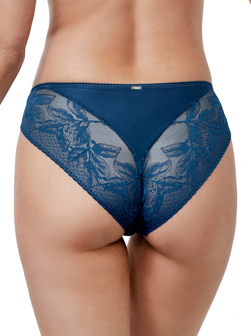 Culotte slip bikini dentelle malitzia Bleu - Kiabi