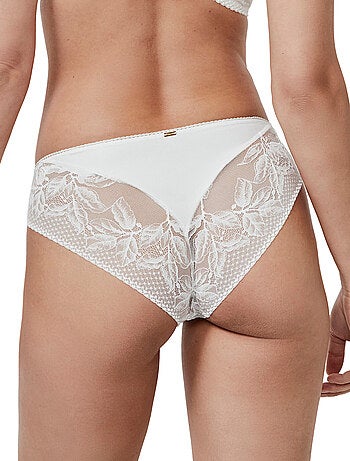 Culotte slip bikini dentelle malitzia mariage
