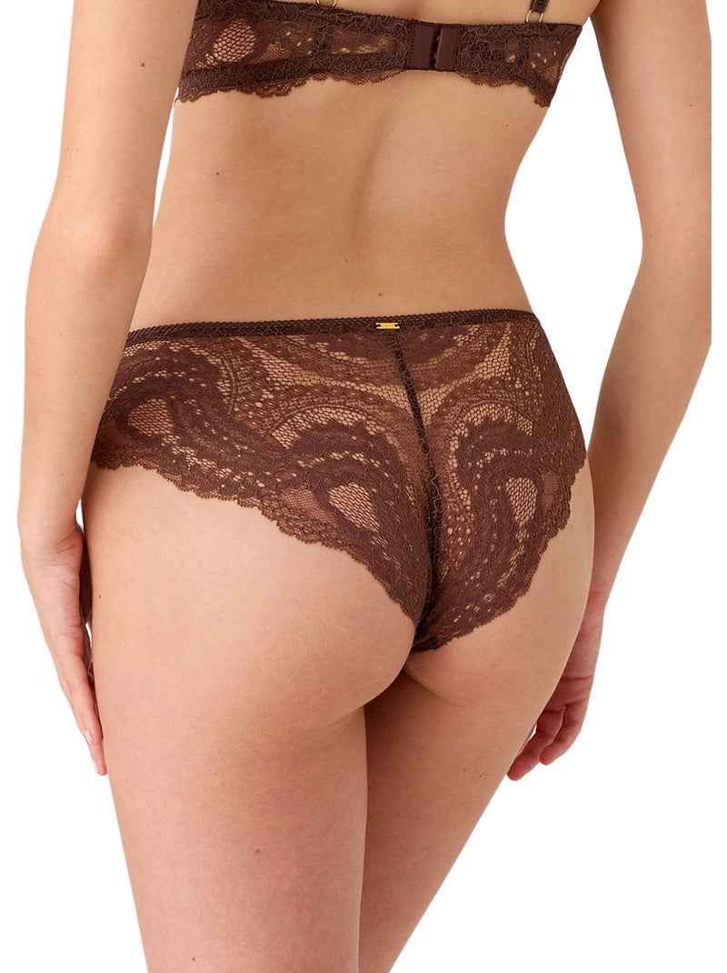 Culotte slip bikini renatta Marron - Kiabi