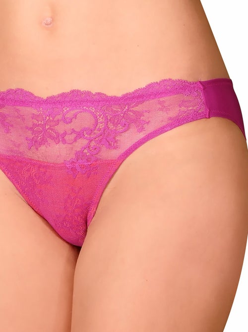 Culotte slip bikini violeta - Kiabi Culotte slip bikini violeta - Kiabi