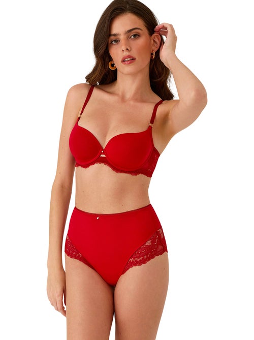 Culotte slip gainant taille haute renatta - Kiabi