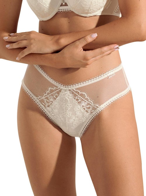 Culotte slip italien échancré daydream mariage - Kiabi Culotte slip italien échancré daydream mariage - Kiabi