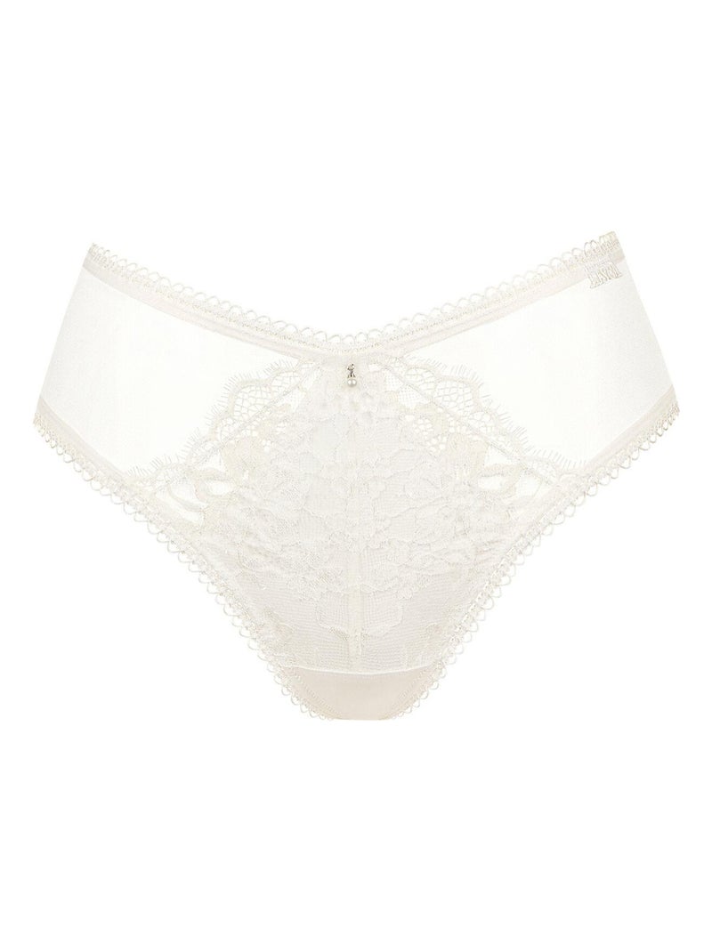 Culotte slip italien échancré daydream mariage Ecru - Kiabi