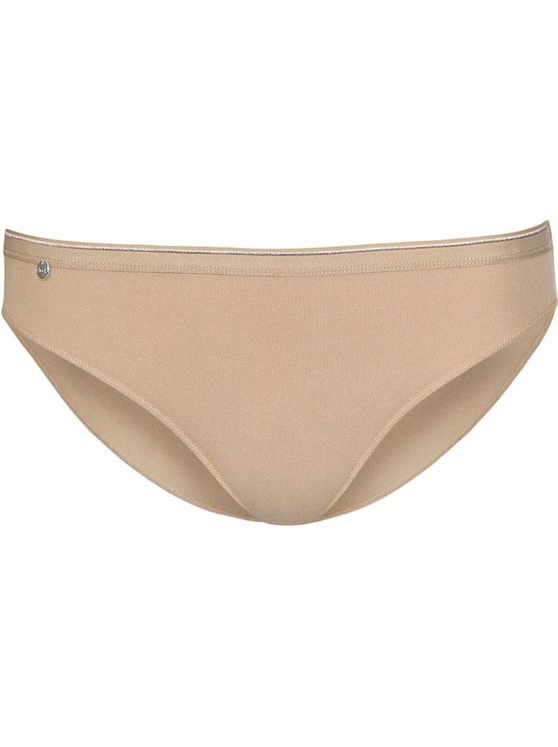 Culotte slip italien happy day cheek Beige - Kiabi
