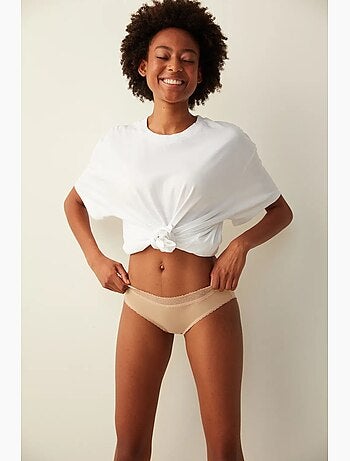 Culotte slip légère et confortable penti