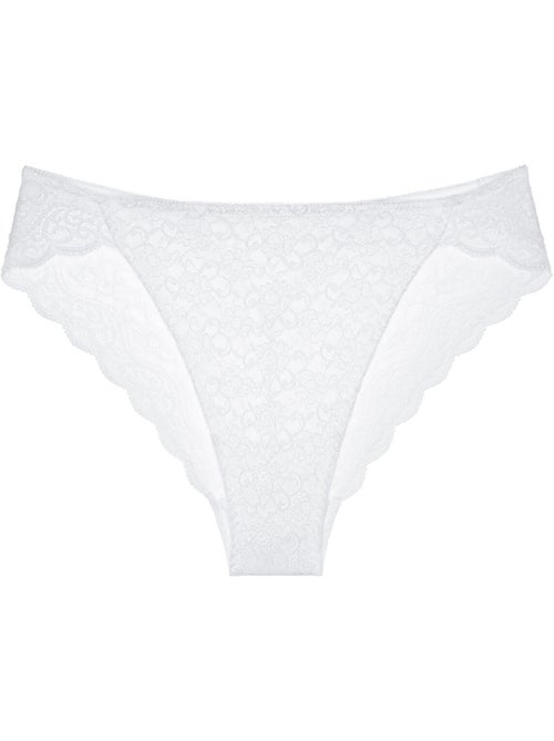 Culotte slip taï échancré amourette - Kiabi