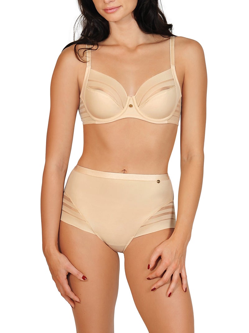 Culotte taille haute alegra Beige - Kiabi
