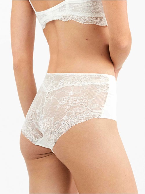Culotte taille haute coupe laser - Kiabi