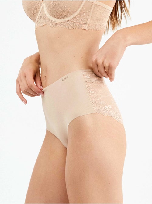 Culotte taille haute coupe laser - Kiabi