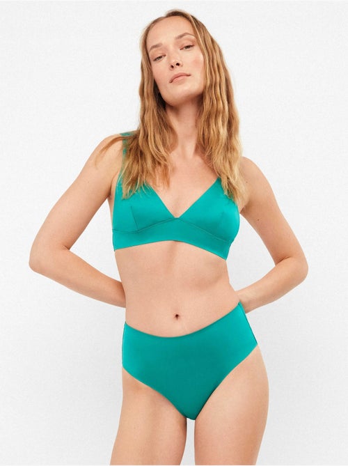 Culotte taille haute en tissu high-tech à effet gainant - Kiabi
