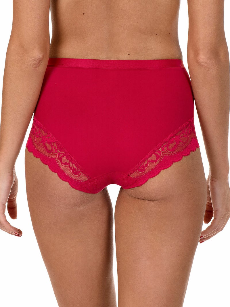 Culotte taille haute evelyn Rouge - Kiabi