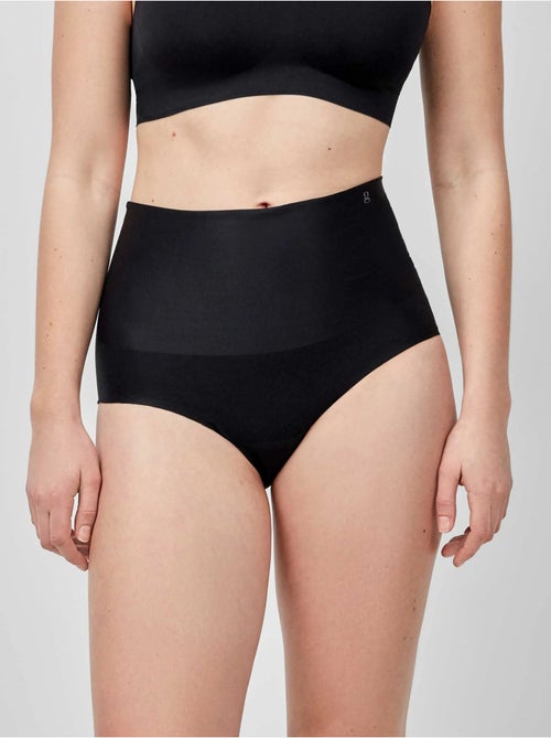 Culotte taille haute gainante sans coutures à effet réducteur - Kiabi