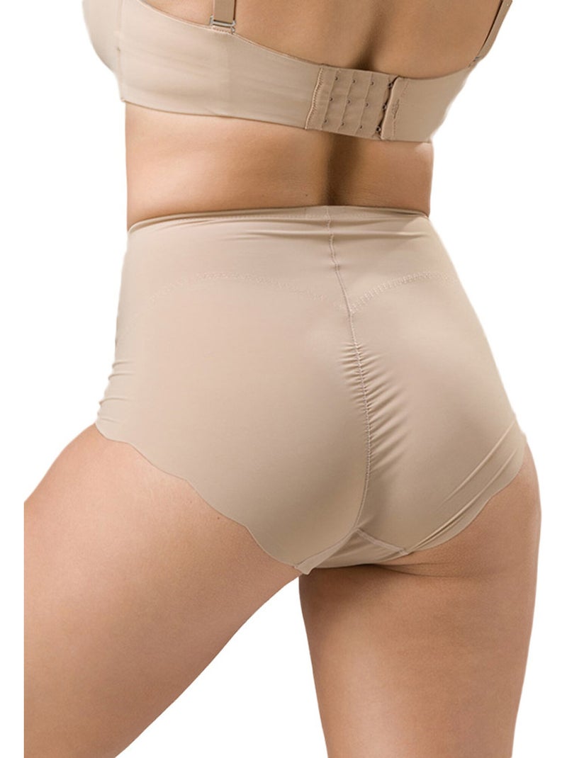 Culotte taille haute gainante secret sense Beige - Kiabi