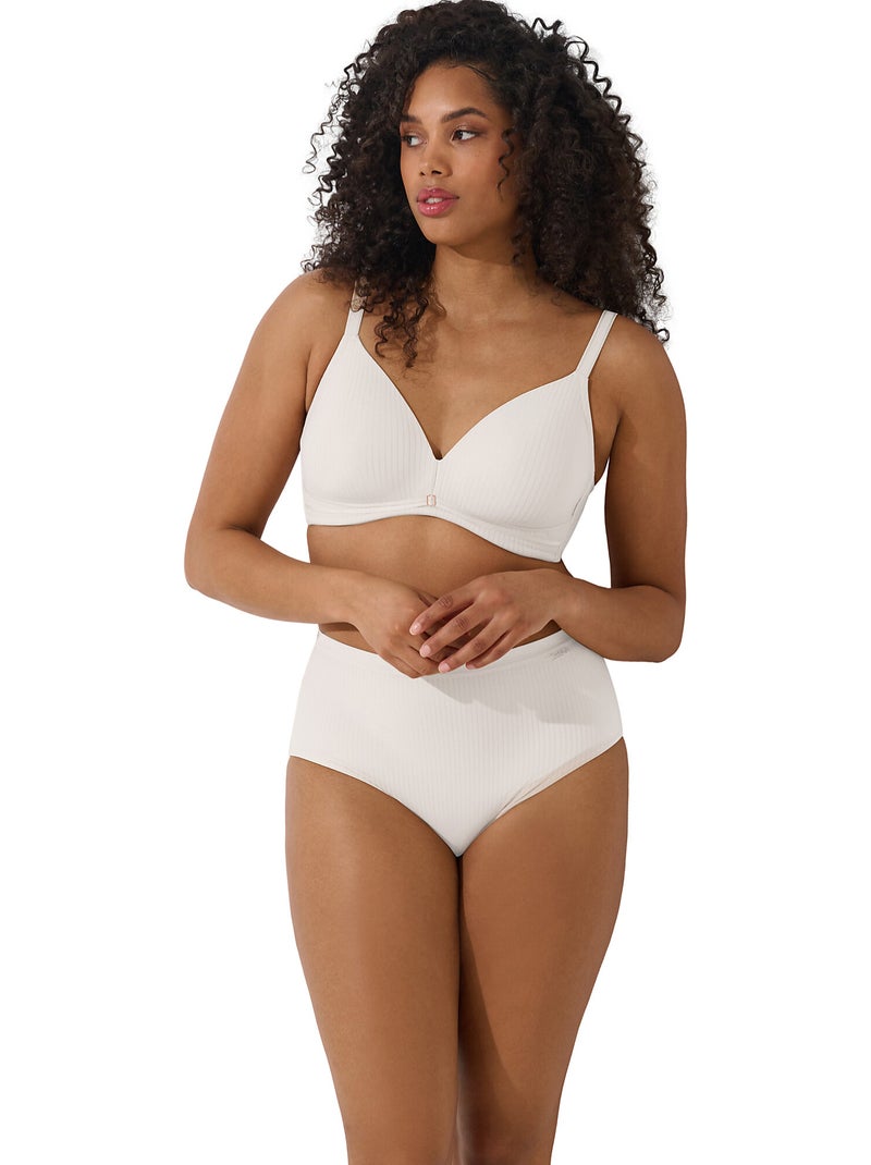 Culotte taille haute laura Blanc - Kiabi