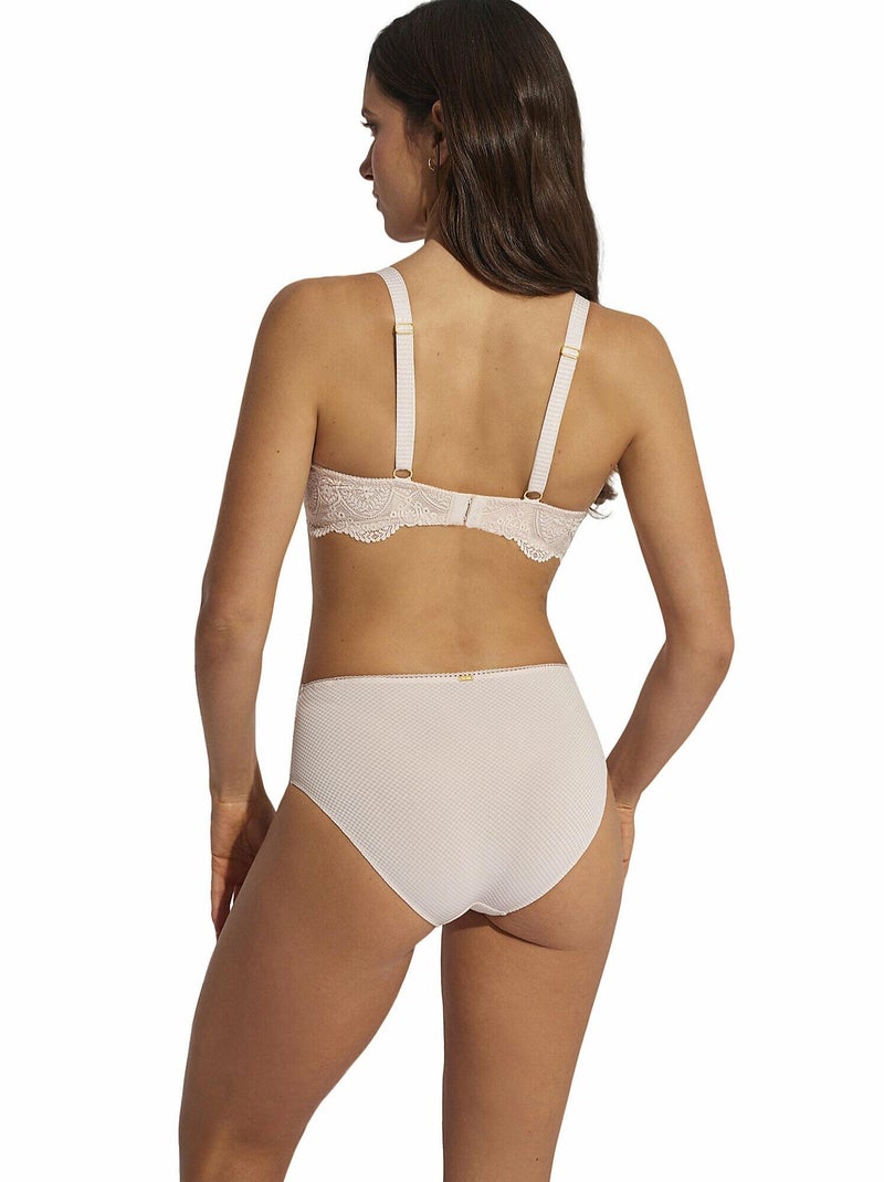 Culotte taille haute matilda Beige - Kiabi