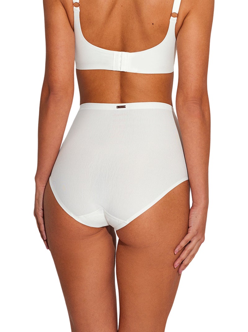 Culotte taille haute one Blanc - Kiabi