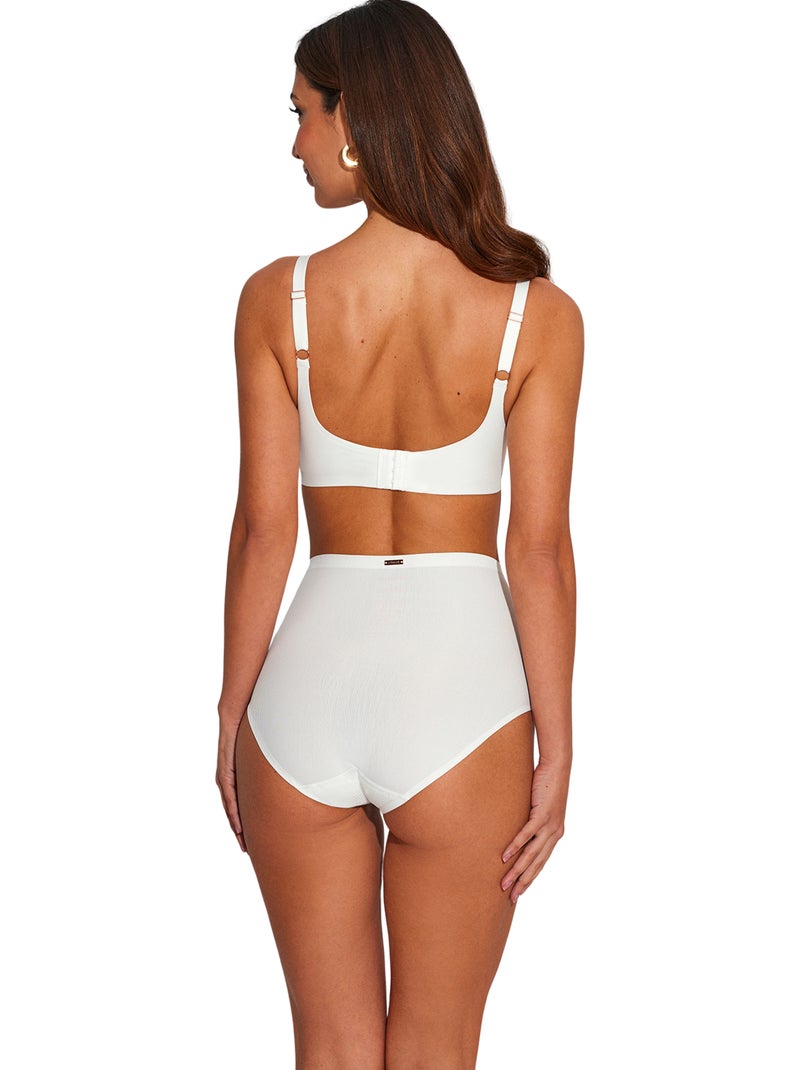 Culotte taille haute one Blanc - Kiabi