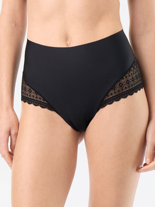 Culotte taille haute shapewear - Kiabi Culotte taille haute shapewear - Kiabi