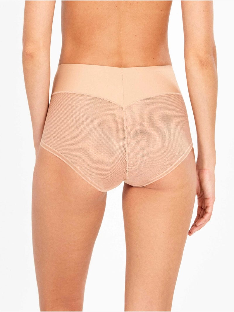 Culotte taille haute thermofusée Rose - Kiabi