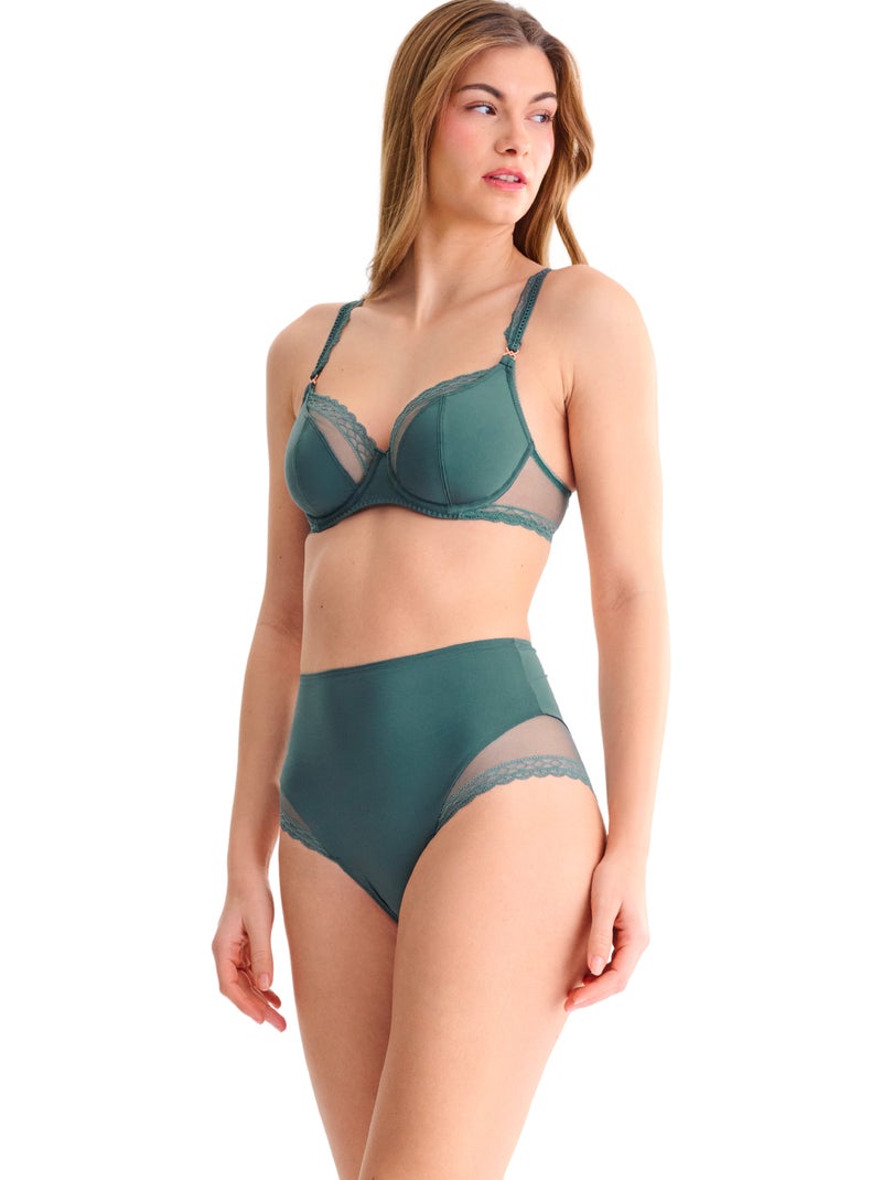 Culotte taille haute tiffany Vert - Kiabi